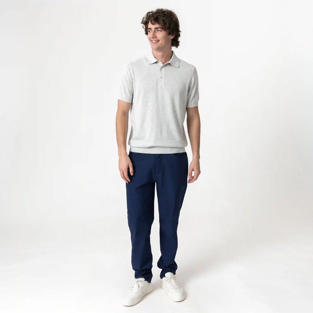 Harbor Stretch Sweater Polo