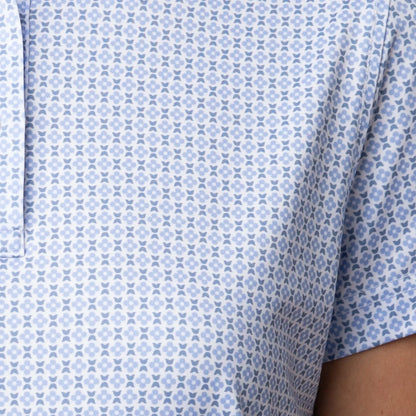Geo Bloom Performance Polo