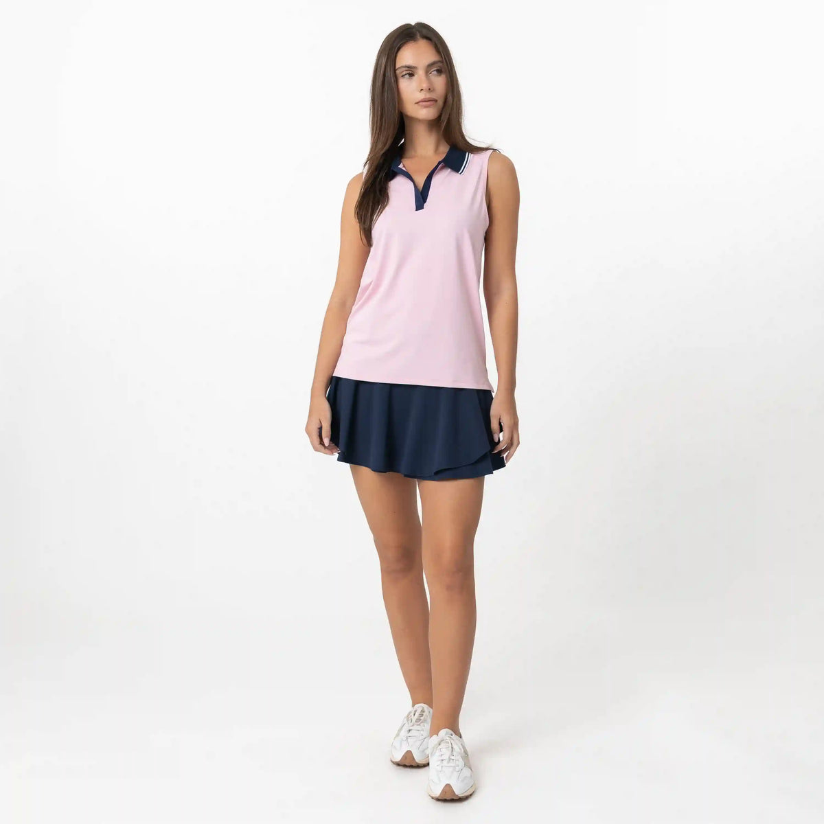 Brooke Sleeveless Performance Polo
