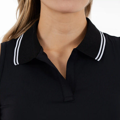 Brooke Sleeveless Performance Polo