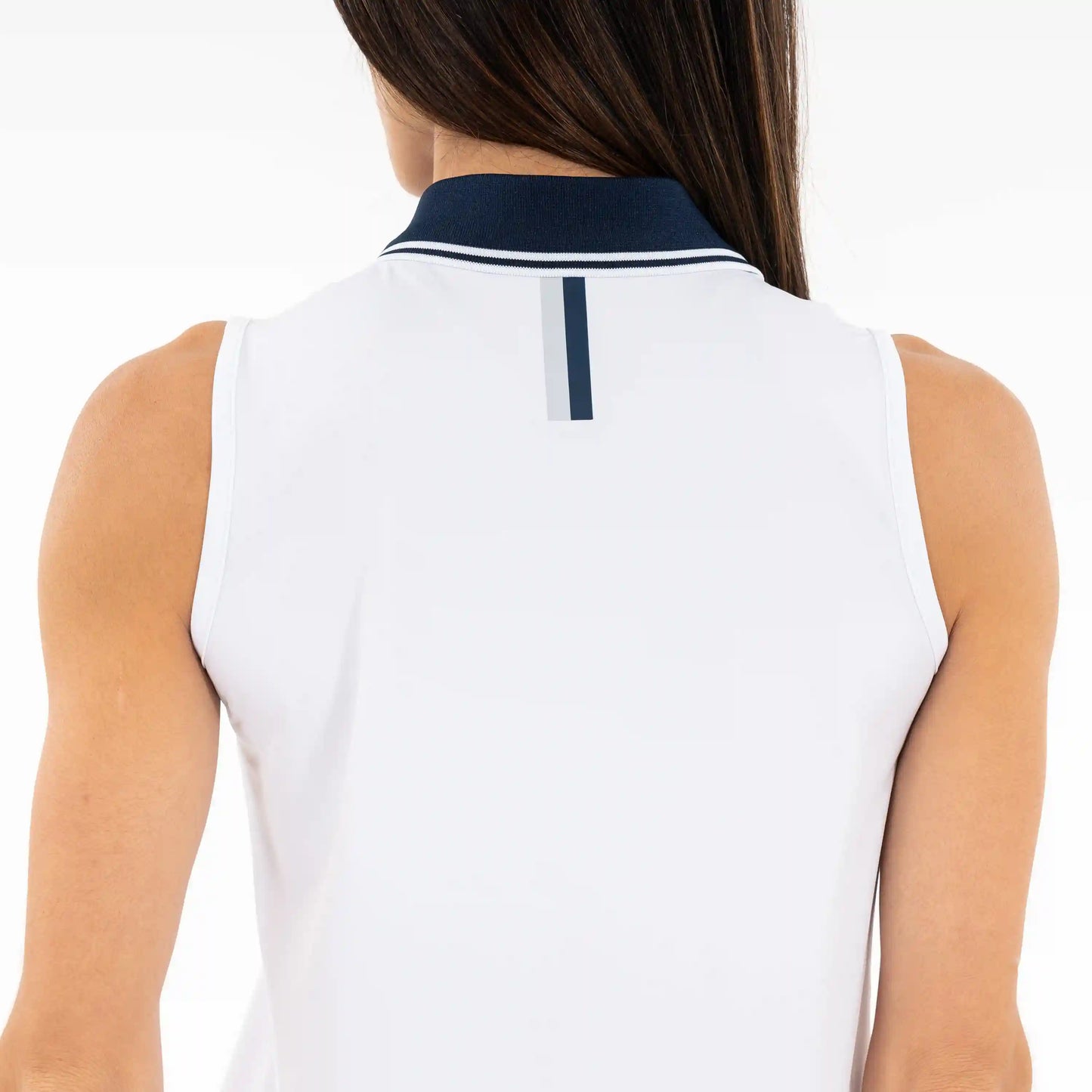 Brooke Sleeveless Performance Polo