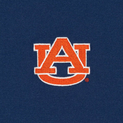 Solid Collegiate Q-Zip - Auburn