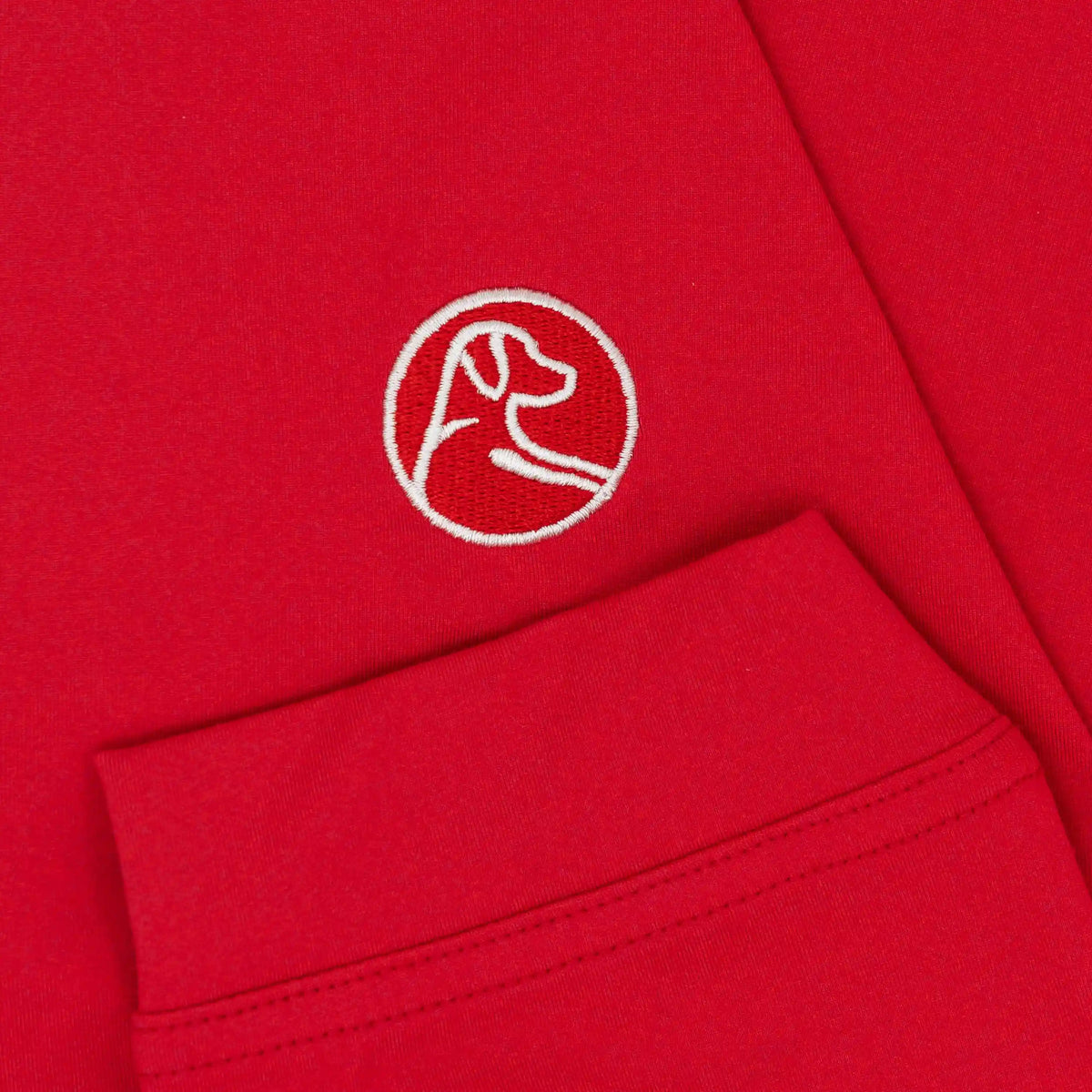 Solid Collegiate Q-Zip - Georgia