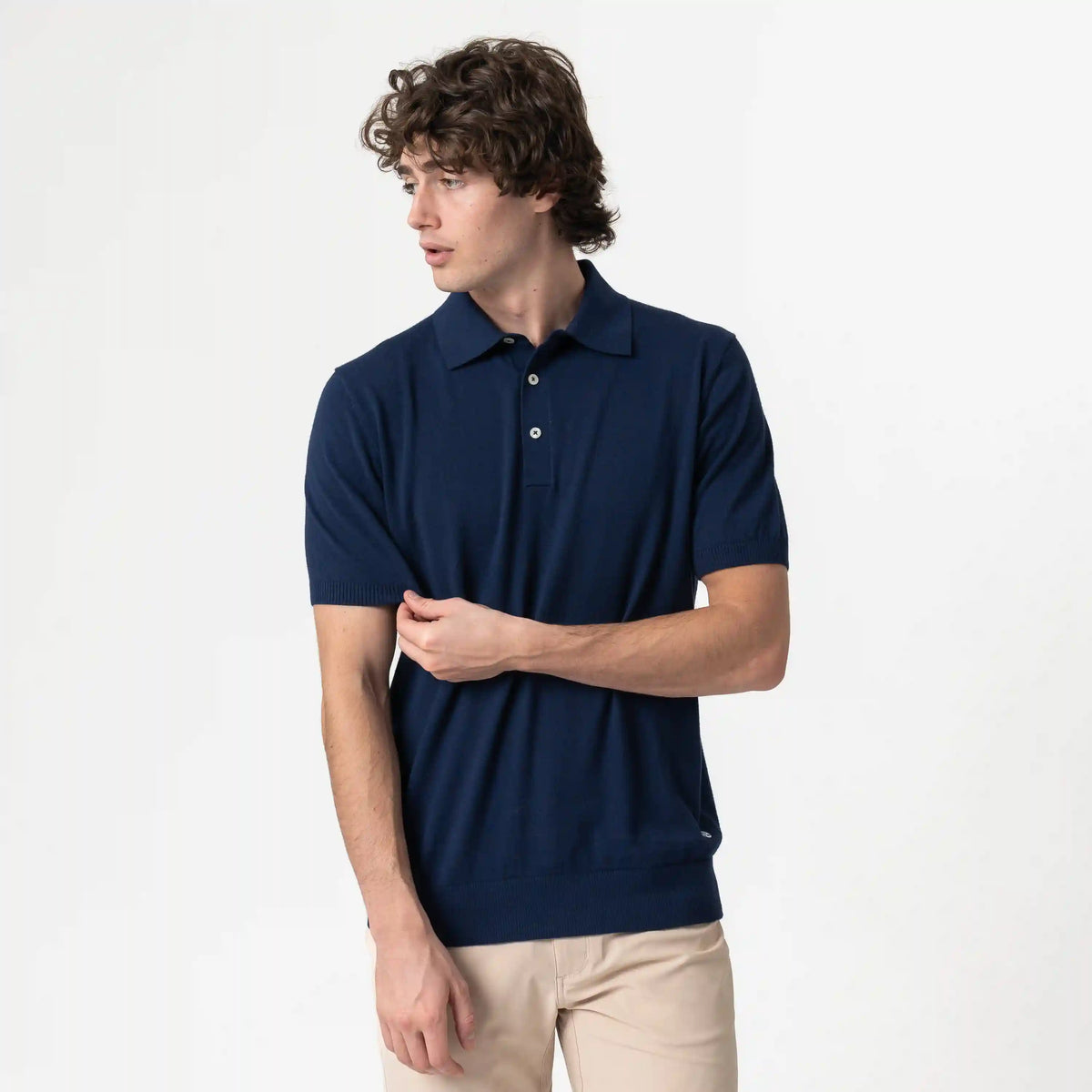 Harbor Stretch Sweater Polo