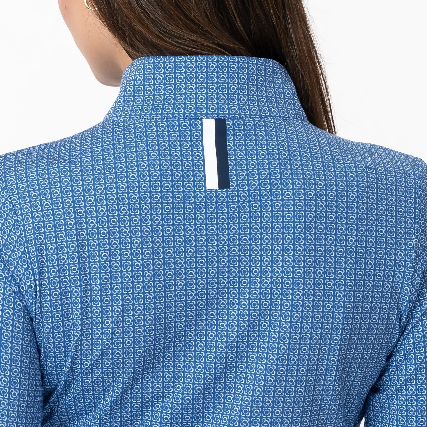 Floral Lattice Performance Q-Zip